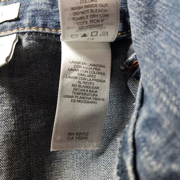 Liz Claireborne Villager Stretch Denim Jacket Women's 14. Five Pockets.......... - Picture 7 of 10